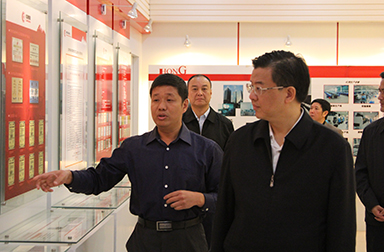 福建省委常委、省紀(jì)委書記倪岳峰調(diào)研虹潤(rùn)公司